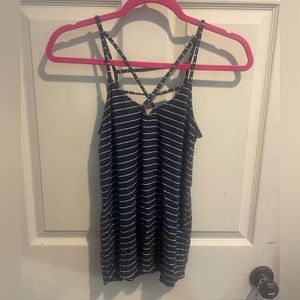 Hollister striped tank